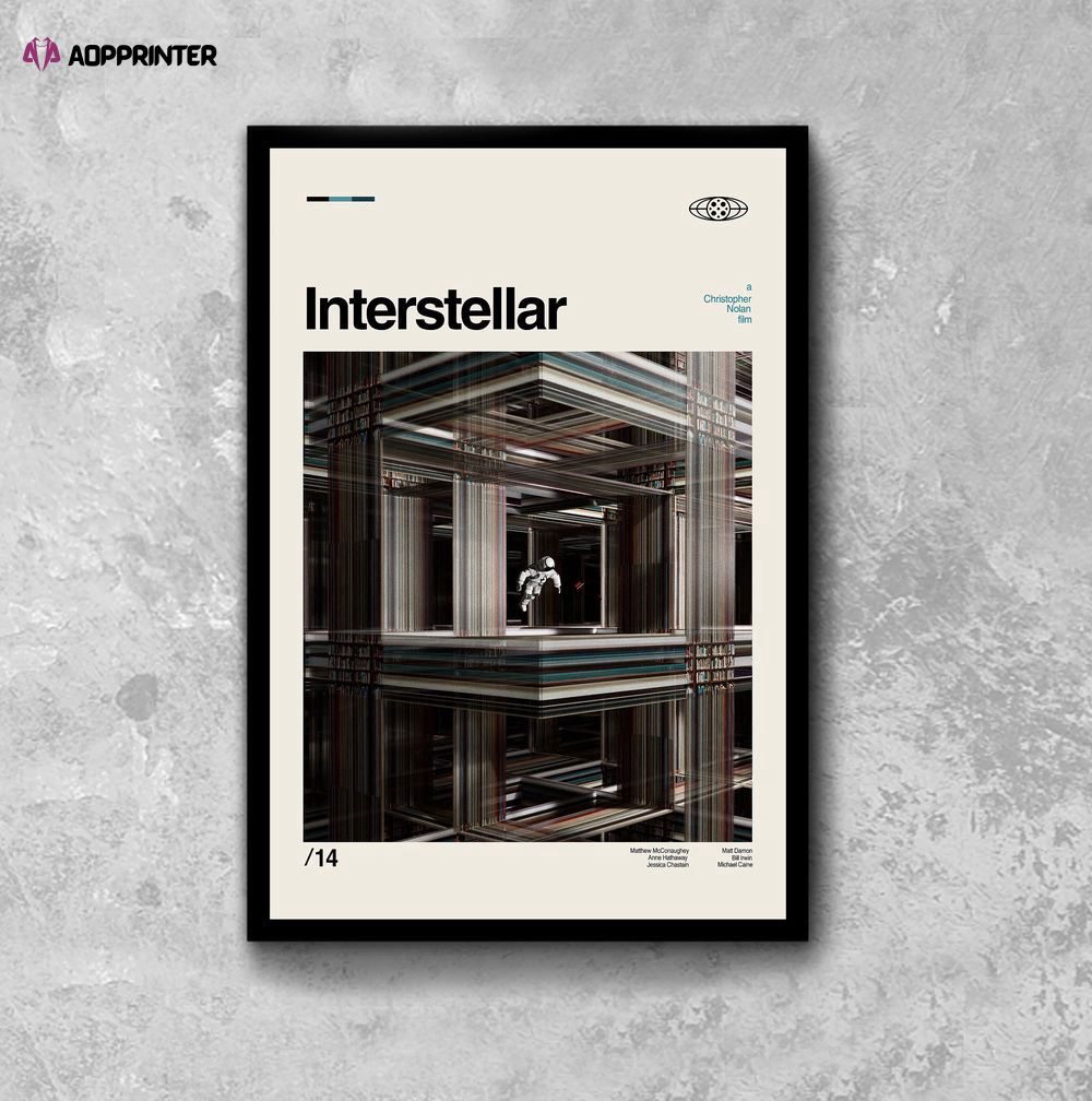 Vintage Interstellar Movie Poster – Movie Poster – Gift For Home Decoration Vintage Interstellar Movie Poster – Movie Poster – Gift For Home Decoration