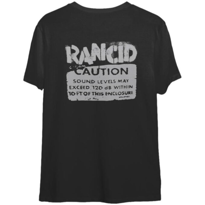 Vintage Rancid Merch T-Shirt For Men And Women 2001 Double Side