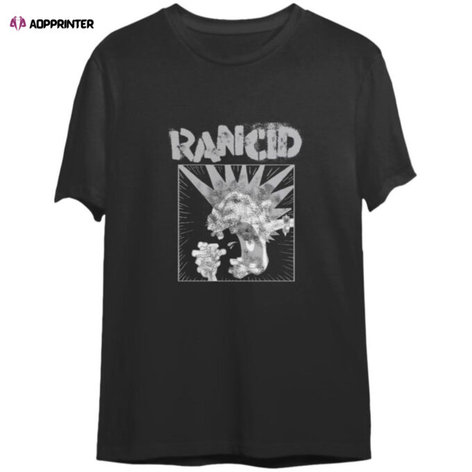 Vintage Rancid Merch T-Shirt For Men And Women 2001 Double Side