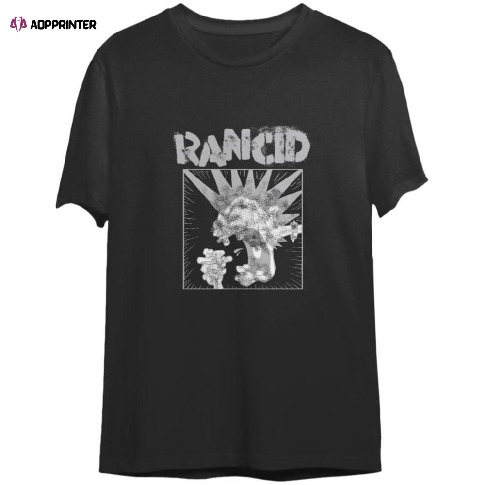 Vintage Rancid Merch T-Shirt For Men And Women 2001 Double Side Vintage Rancid Merch T-Shirt For Men And Women 2001 Double Side