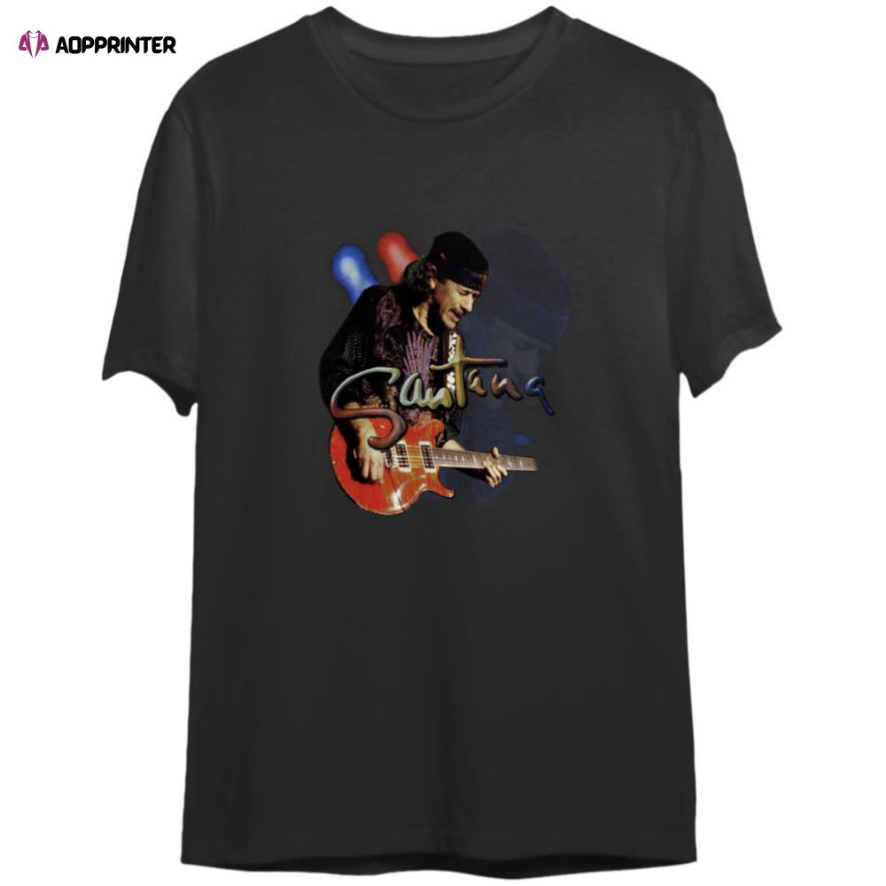 Vintage Santana T-Shirt, For Men And Women Vintage Santana T-Shirt, For Men And Women