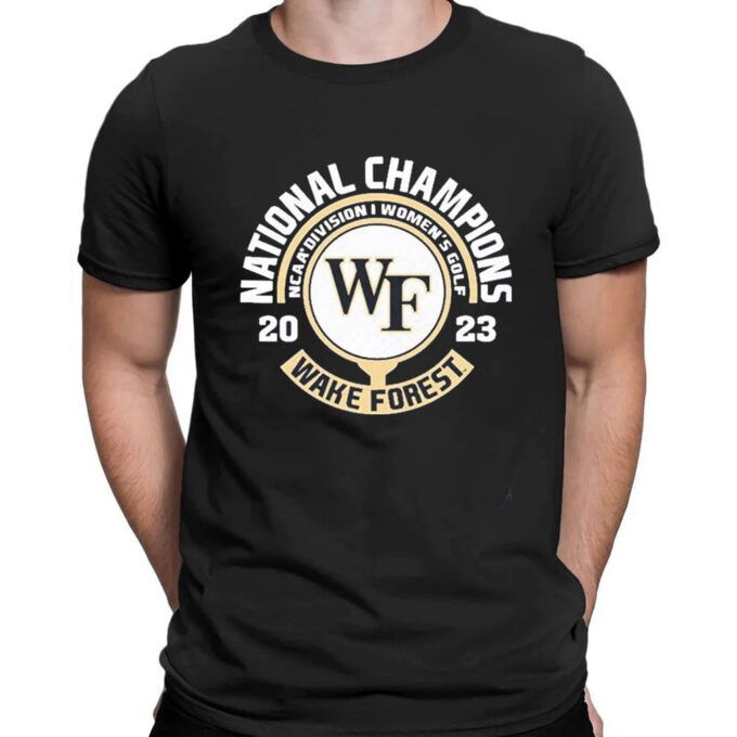 Wake Forest Demon Deacons 2023 Ncaa Womens Golf National Champions T-shirt For Fans