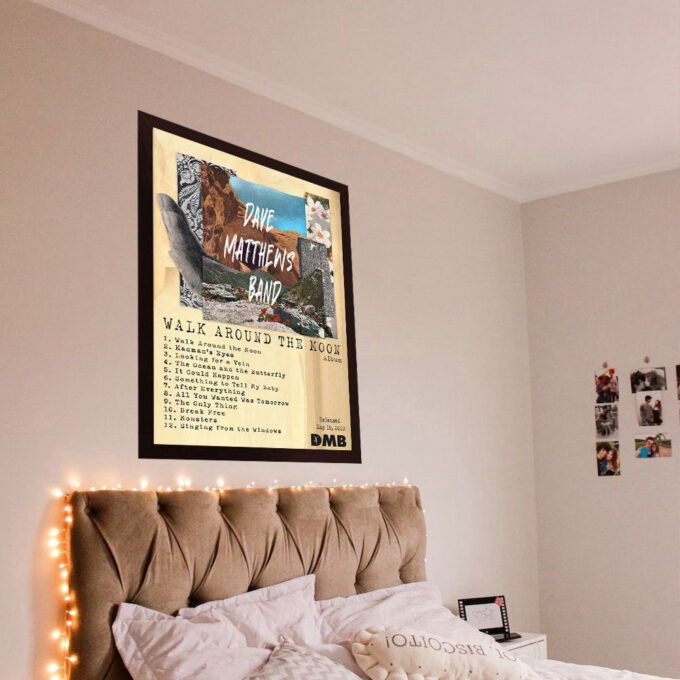 Walk Around The Moon Album Poster, Dave Matthews Band 2023 Poster,  For Home Decorations