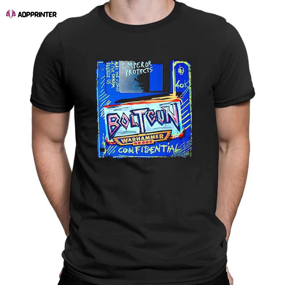 Warhammer 40000 Boltgun 35 Game T-shirt For Fans Warhammer 40000 Boltgun 35 Game T-shirt For Fans