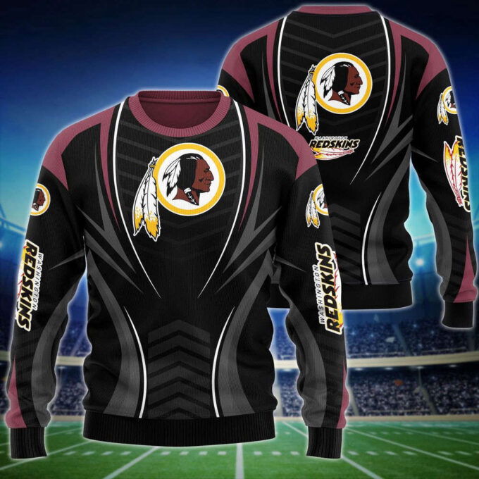 Washington Redskins NFL HoodieZipper Jogger Sweater Special