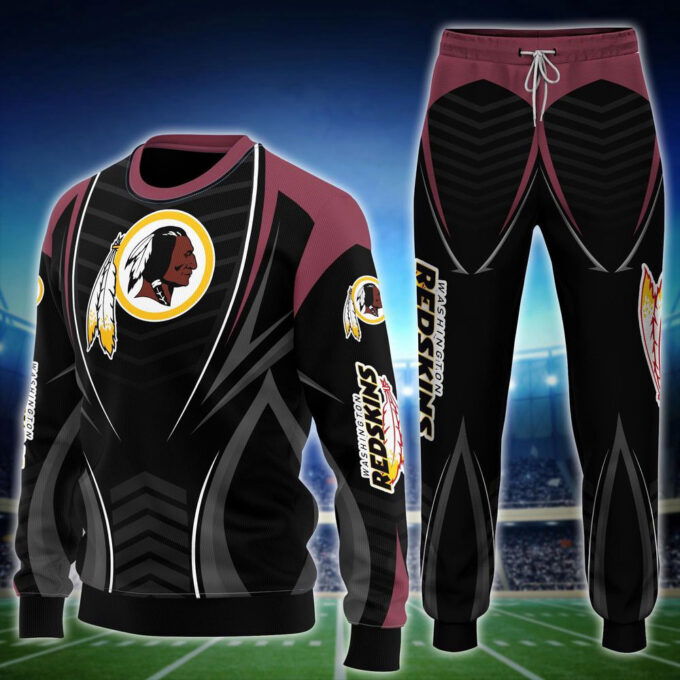Washington Redskins NFL HoodieZipper Jogger Sweater Special