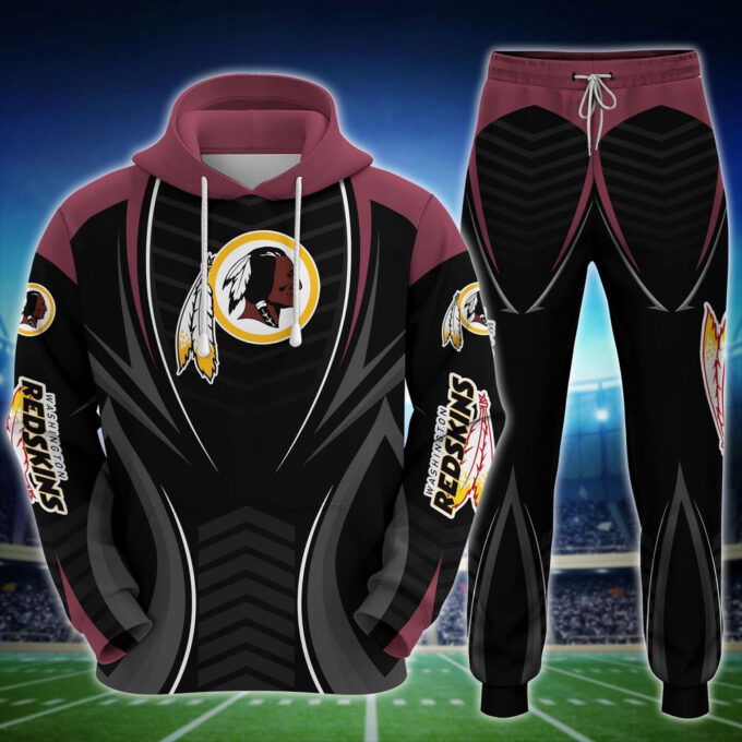 Washington Redskins NFL HoodieZipper Jogger Sweater Special