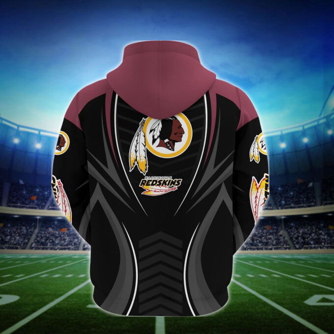 Washington Redskins NFL HoodieZipper Jogger Sweater Special