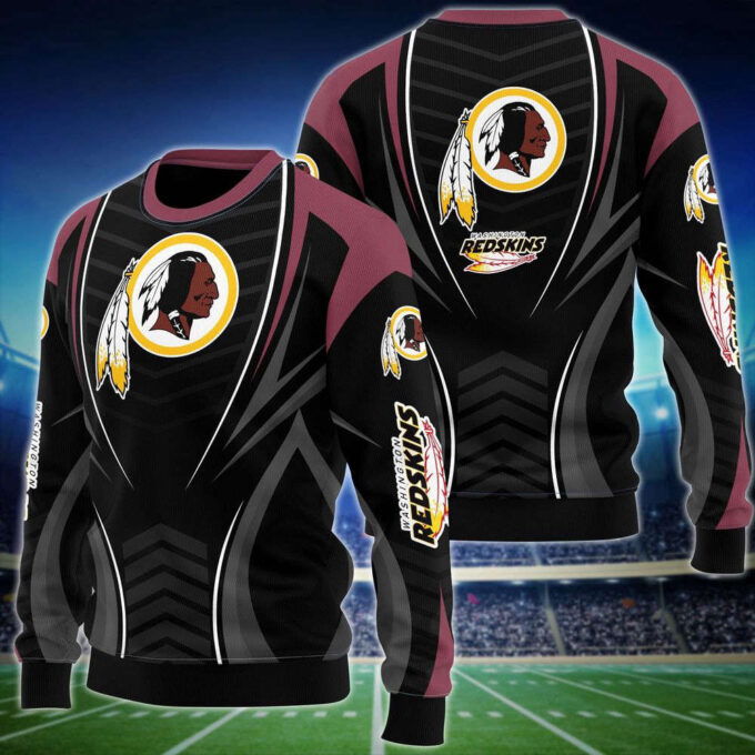 Washington Redskins NFL HoodieZipper Jogger Sweater Special