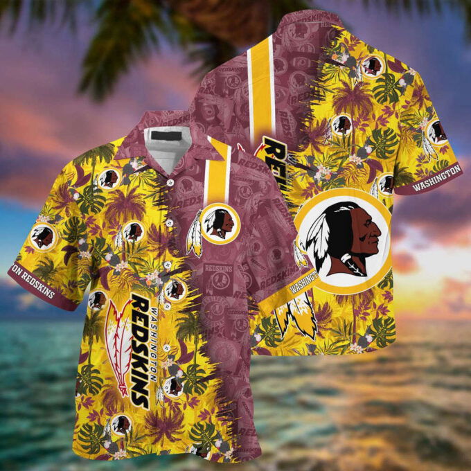 Washington Redskins NFL-Summer Hawaii Shirt And Shorts For Your Loved Ones