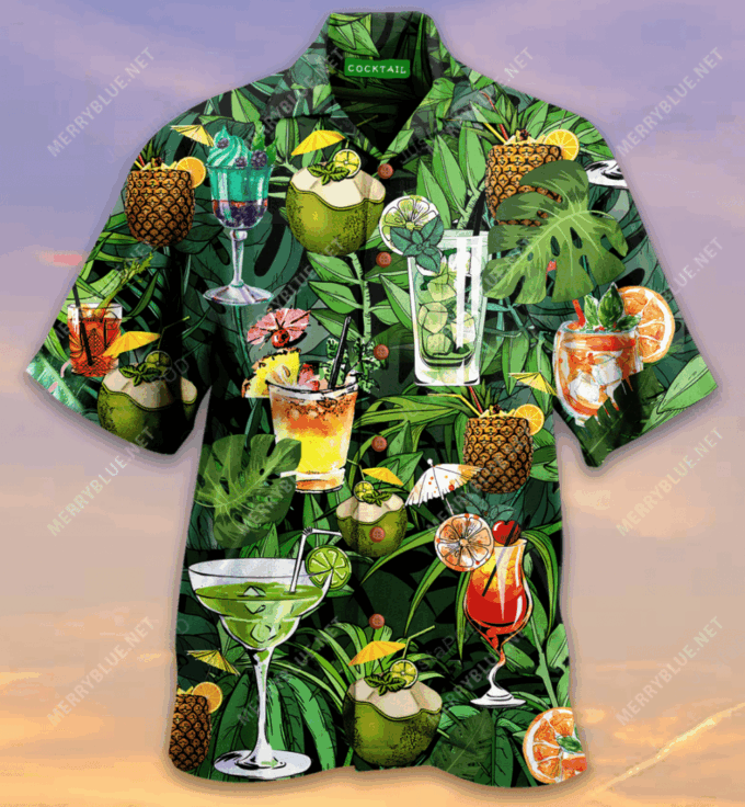We All Deserve A Cocktail Hawaiian Shirt, Gift For Men And Women