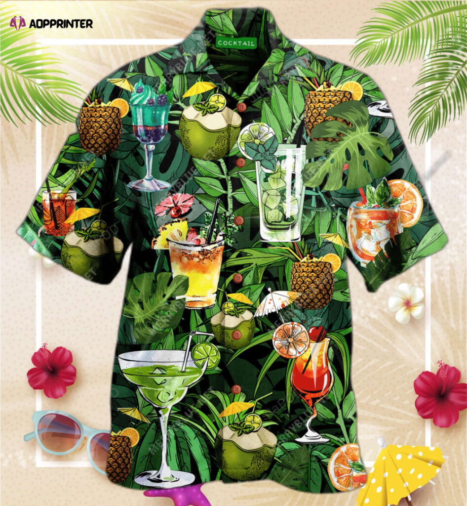 We All Deserve A Cocktail Hawaiian Shirt, Gift For Men And Women We All Deserve A Cocktail Hawaiian Shirt, Gift For Men And Women