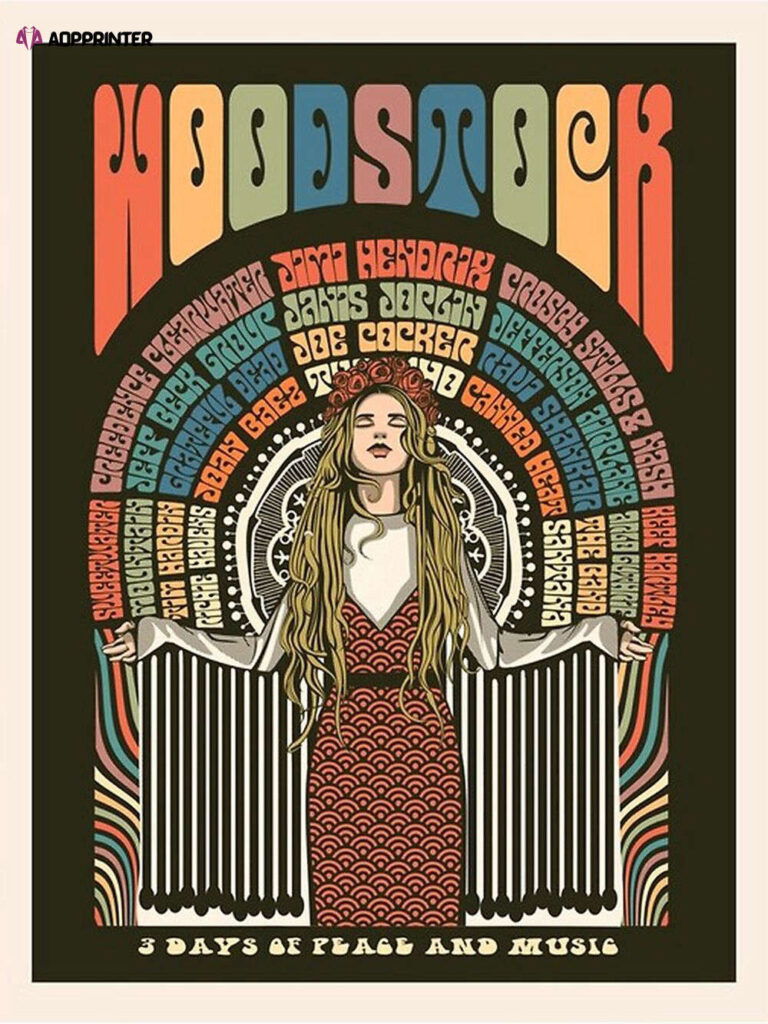 Woodstock Festival Premium Matte Vertical Poster – For Home Decor Woodstock Festival Premium Matte Vertical Poster – For Home Decor