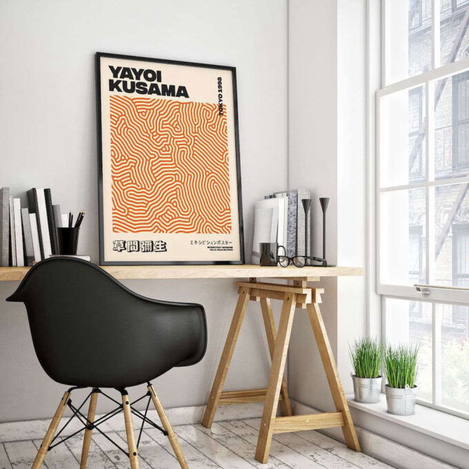 Yayoi Kusama Poster – Gift For Home Decoration