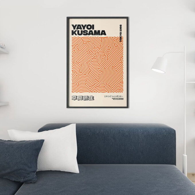 Yayoi Kusama Poster – Gift For Home Decoration
