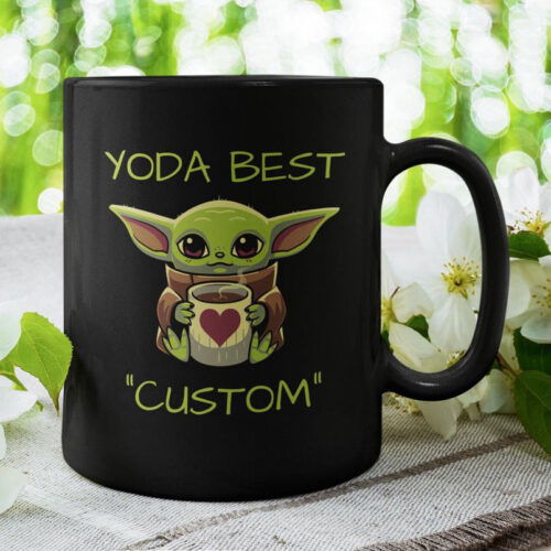 Cart 4 Yoda Best "Custom", Personalized Cute, Coffee Mug, Gift For Friend