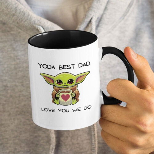 Cart 3 Yoda Best Dad Love You We Do, FaTher Cute, Coffee Mug, Gift For Friend