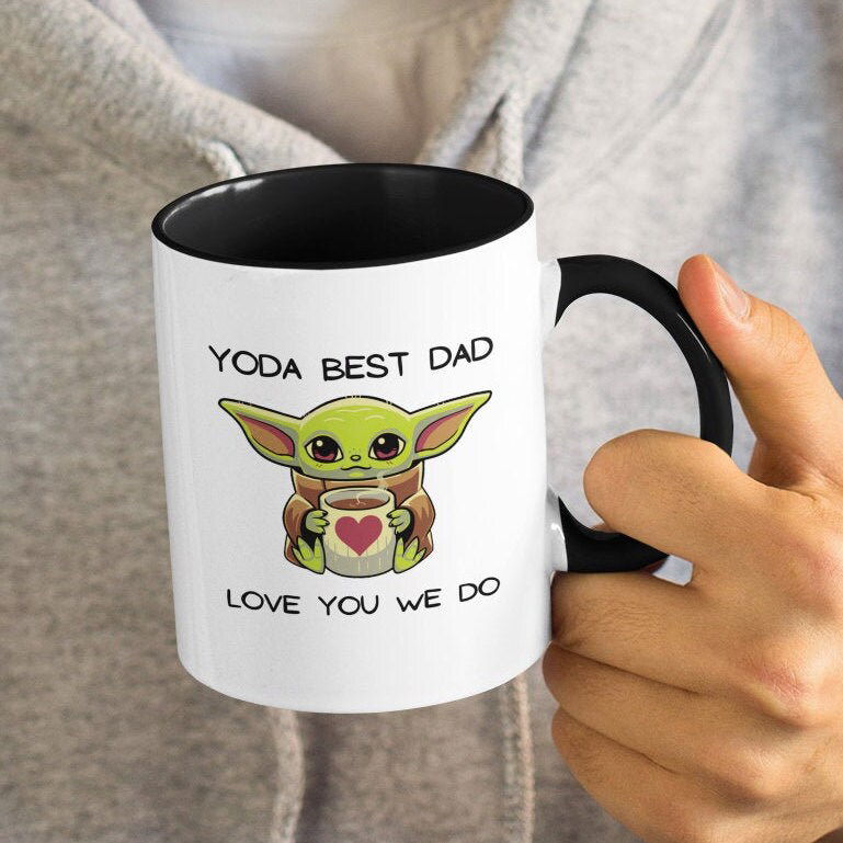 Yoda Best Dad Love You We Do, FaTher Cute, Coffee Mug, Gift For Friend Yoda Best Dad Love You We Do, FaTher Cute, Coffee Mug, Gift For Friend