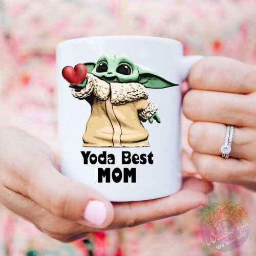 Yoda Best Mom Mug, Mom Birthday Gift, Yoda Best Mom Gift