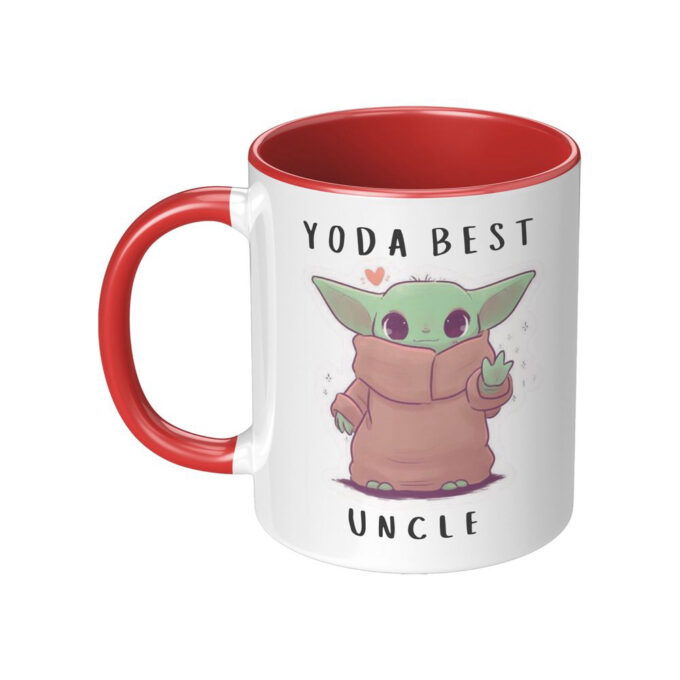 Yoda Best Uncle, Ceramic Mug, Yoda Mug, Yoda Uncle Mug, Star Wars Gifts