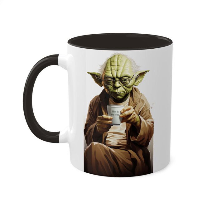 Yoda Coffee Mug, This is The Way, This is The Way Coffee Mug, Star Wars Fan Gift