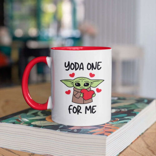 Cart 5 Yoda One For Me Baby Yoda Mug, Birthday Gift Idea