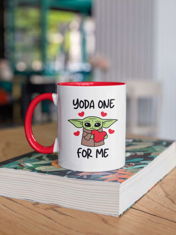Yoda One For Me Baby Yoda Mug, Birthday Gift Idea