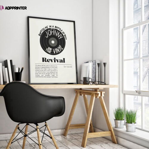 Zach Bryan Revival Poster - Gift For Home Decoration Music