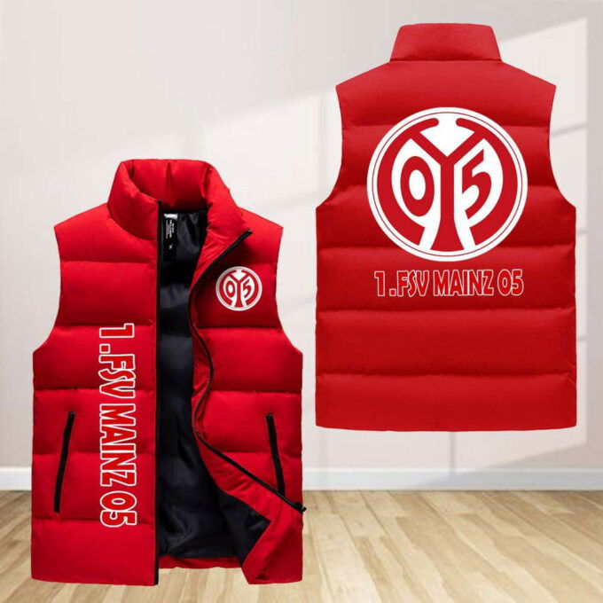 1. Fsv Mainz 05 Sleeveless Puffer Jacket Custom For Fans Gifts