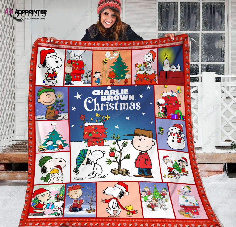 A Charlie Brown Christmas Quilt Blanket A Charlie Brown Christmas Quilt Blanket