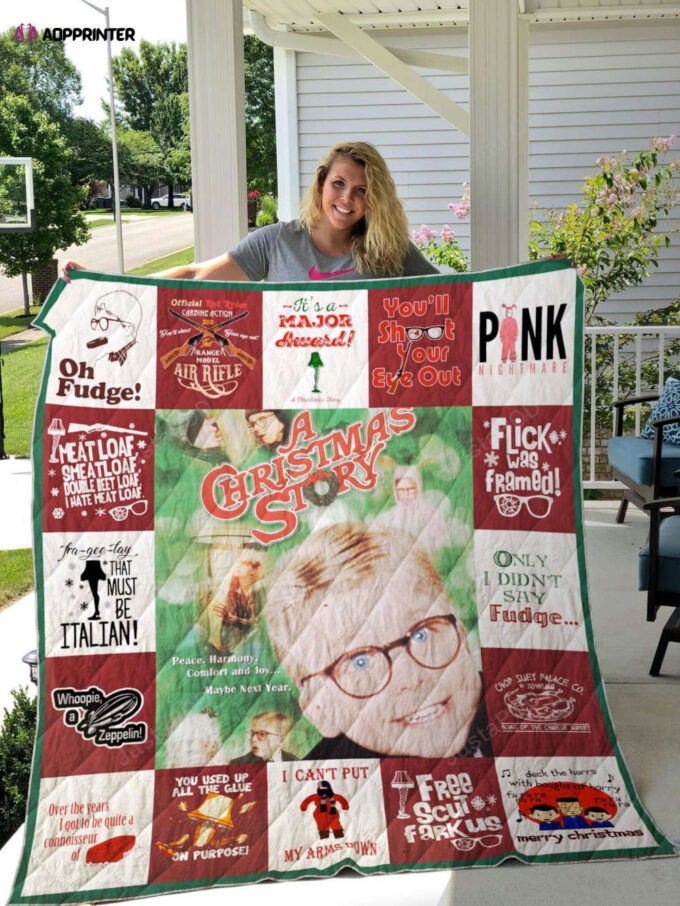 A Christmas Story Quilt Blanket Ver 17-3