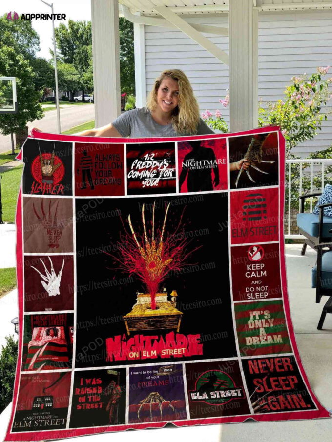A Nightmare On Elm Street Quilt Blanket 01