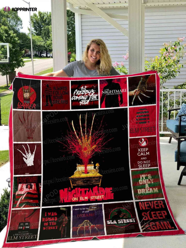 A Nightmare On Elm Street Quilt Blanket 01 A Nightmare On Elm Street Quilt Blanket 01
