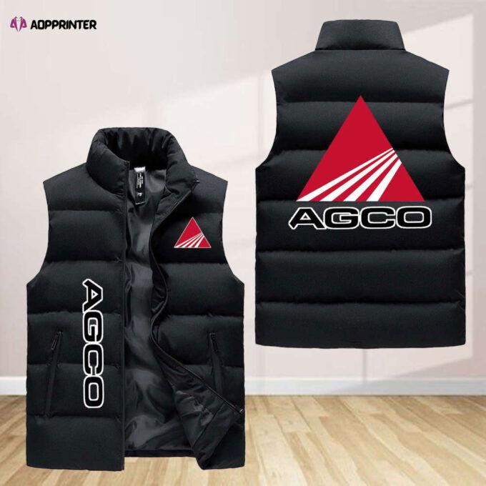Agco Sleeveless Puffer Jacket Custom For Fans Gifts