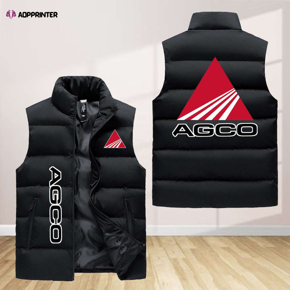 Agco Sleeveless Puffer Jacket Custom For Fans Gifts Agco Sleeveless Puffer Jacket Custom For Fans Gifts