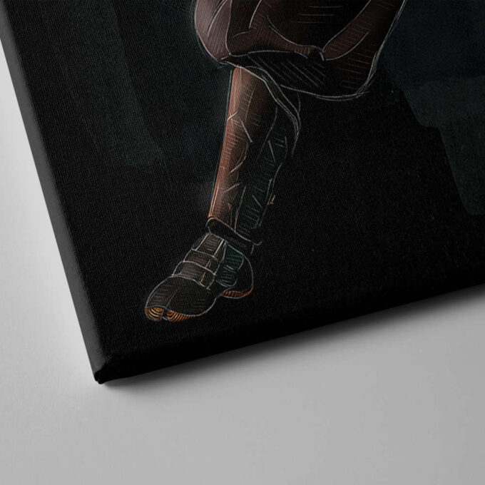 Ahsoka Tano Poster Star Wars Art Canvas Wall Art Print Home Decor Framed Poster Gift for Kids