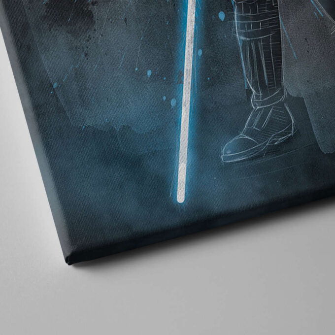 Anakin Skywalker Poster Star Wars Art Canvas Wall Art Print Home Decor Framed Poster Gift for Kids