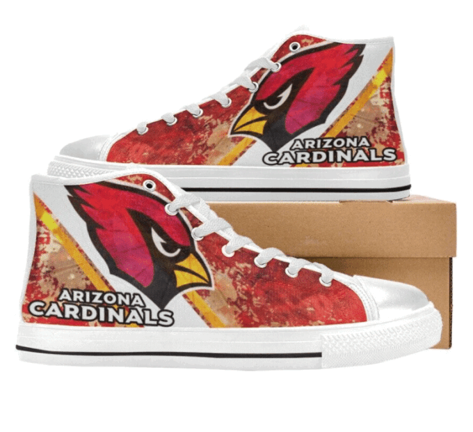 Arizona Cardinals NFL Football Custom Canvas High Top Shoes HT1083