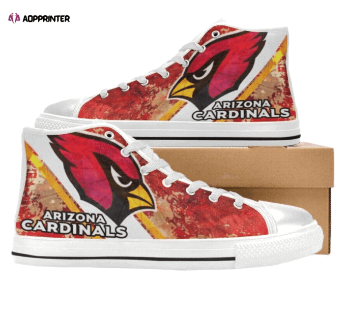 Arizona Cardinals NFL Football Custom Canvas High Top Shoes HT1083