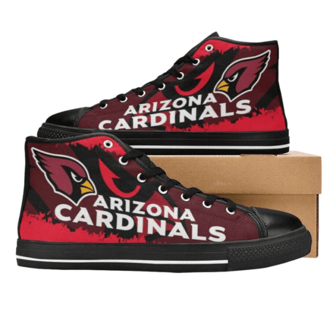 Arizona Cardinals NFL Football Custom Canvas High Top Shoes HT1166