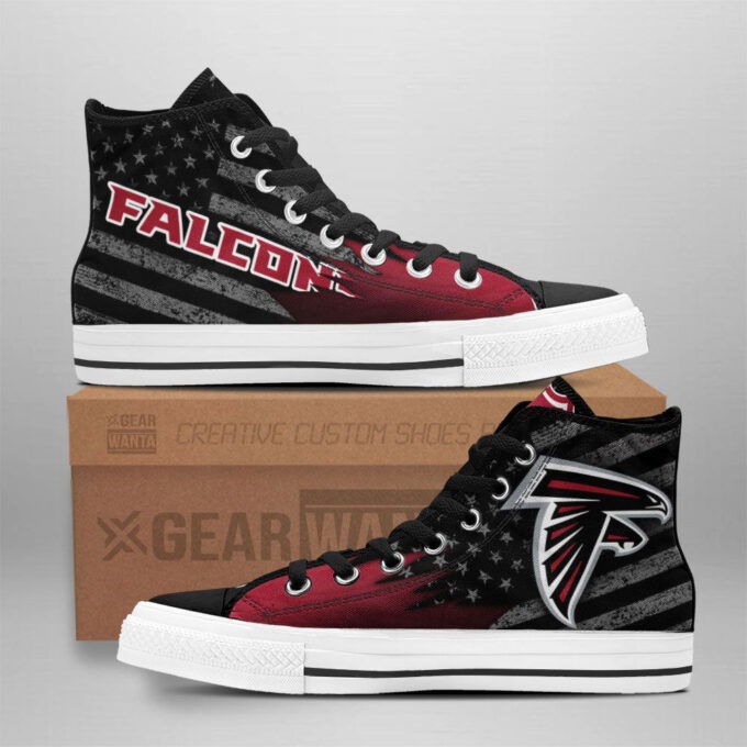 Atlanta Falcons High Top Shoes Custom For Fans