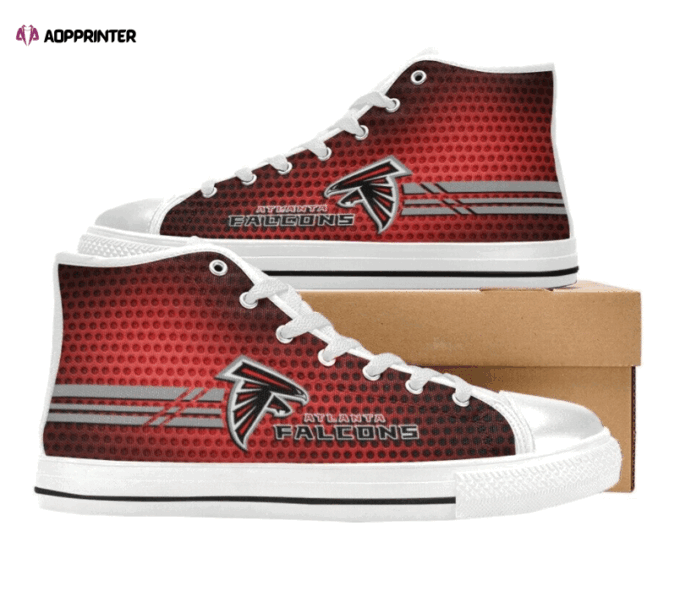 Atlanta Falcons NFL Football Custom Canvas High Top Shoes