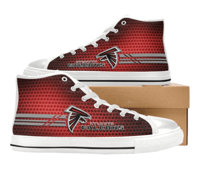 Atlanta Falcons NFL Football Custom Canvas High Top Shoes