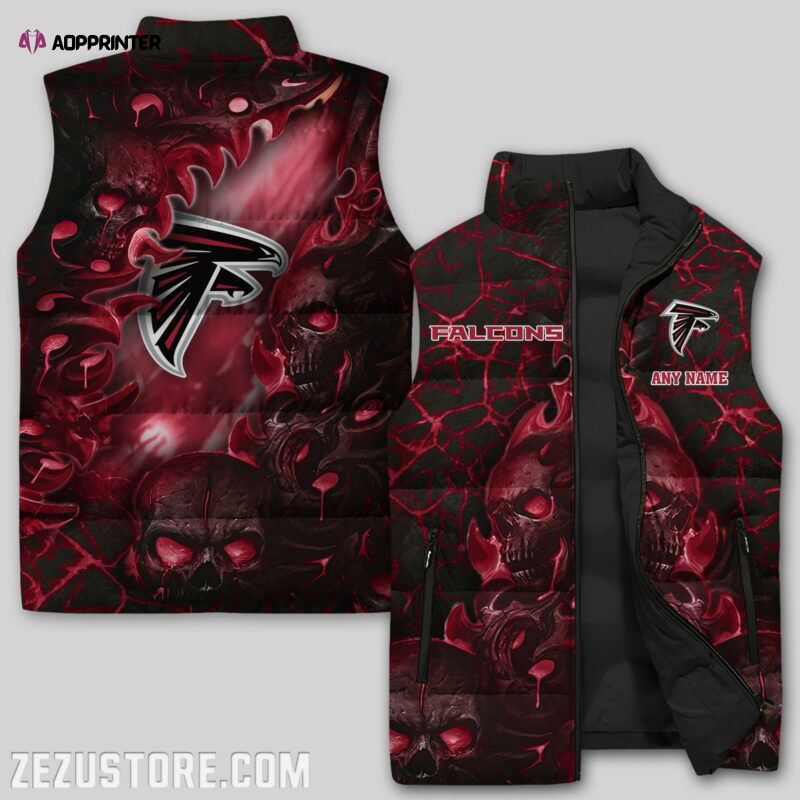 Atlanta Falcons NFL Sleeveless Puffer Jacket Custom For Fans Gifts Atlanta Falcons NFL Sleeveless Puffer Jacket Custom For Fans Gifts