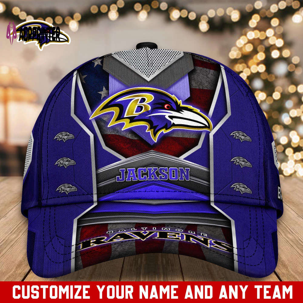 Baltimore Ravens NFL Classic CAP Hats For Fans Custom Baltimore Ravens NFL Classic CAP Hats For Fans Custom