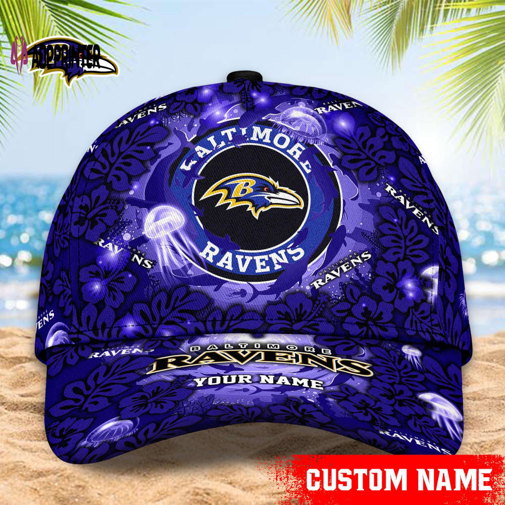 Baltimore Ravens NFL Classic CAP Hats For Fans Custom Baltimore Ravens NFL Classic CAP Hats For Fans Custom