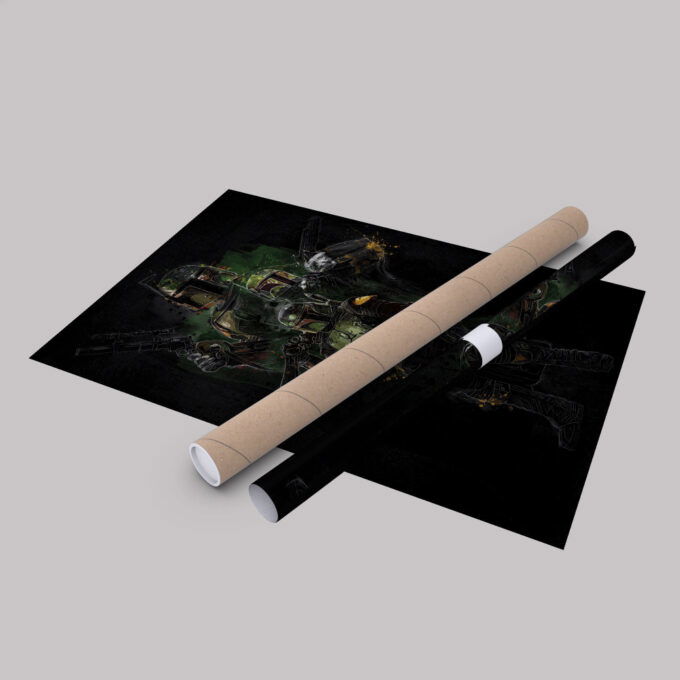 Boba Fett Poster Star Wars Art Canvas Wall Art Print Home Decor Framed Poster Gift for Kids