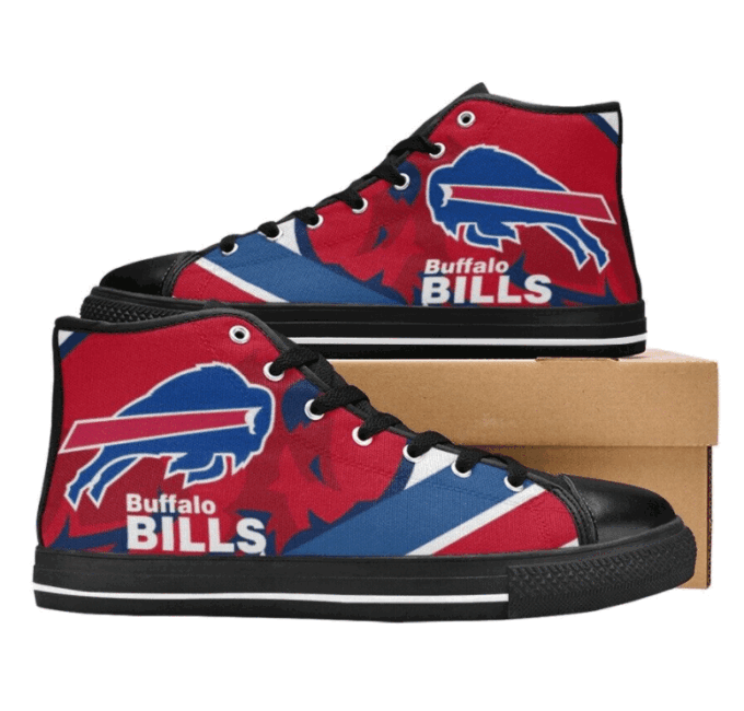 Buffalo Bills NFL Football Custom Canvas High Top Shoes HT1146