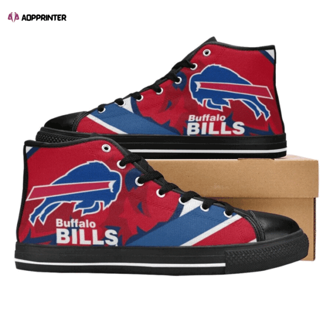 Buffalo Bills NFL Football Custom Canvas High Top Shoes HT1146