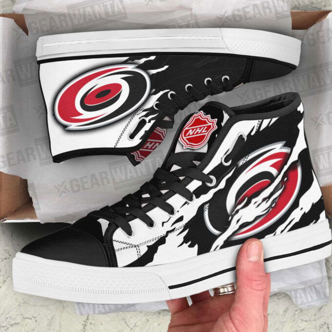 Carolina Hurricanes High Top Shoes Custom For Fans